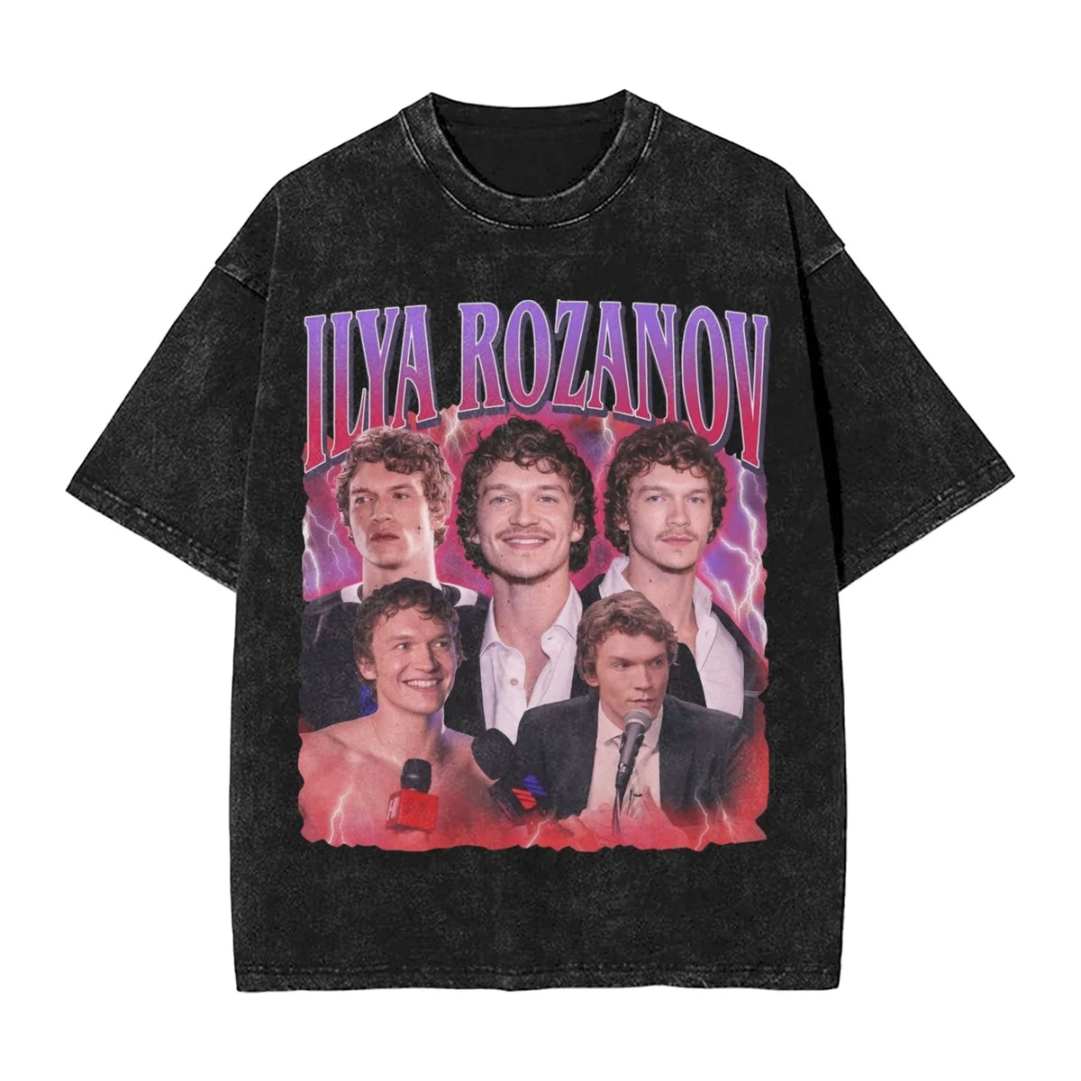 Heated Rivalry Graphic T-Shirt - Shane Hollander & Ilya Rozanov Tee | Book Merch