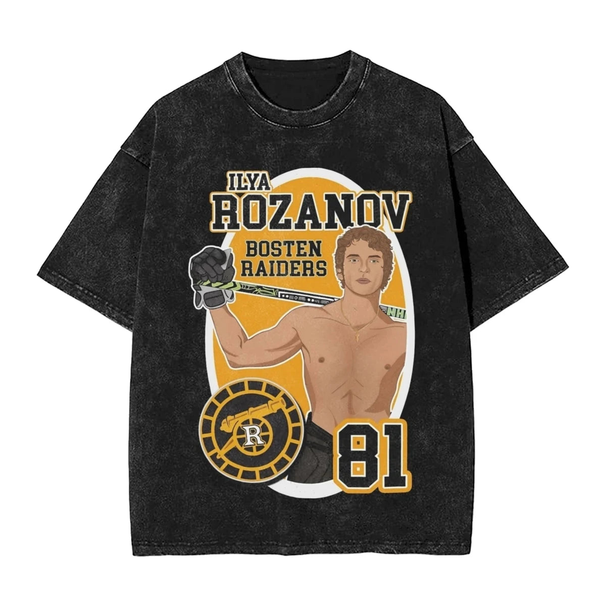 Heated Rivalry Graphic T-Shirt - Shane Hollander & Ilya Rozanov Tee | Book Merch
