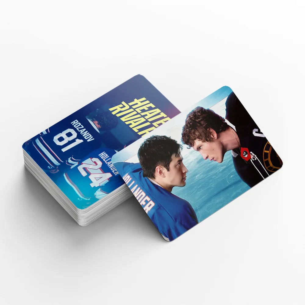 Heated Rivalry Photo Card Set - 92pc Collectable LOMO Cards + Stickers