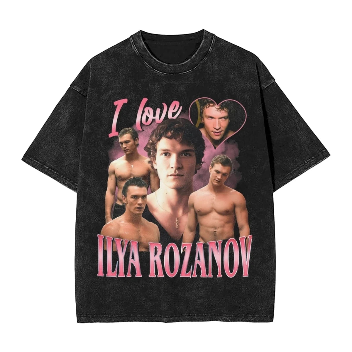 Heated Rivalry Graphic T-Shirt - Shane Hollander & Ilya Rozanov Tee | Book Merch