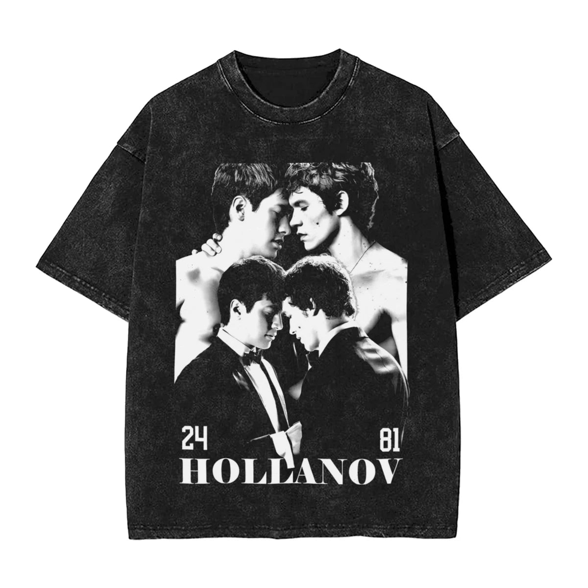 Heated Rivalry Graphic T-Shirt - Shane Hollander & Ilya Rozanov Tee | Book Merch