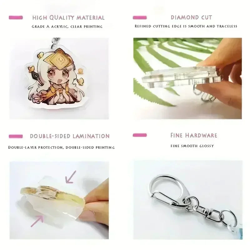 Fly or Die Dragon Keychain — Fourth Wing Acrylic Charm