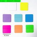 Transparent Sticky Notes for Book Annotation - 160 Sheets | 8 Colours