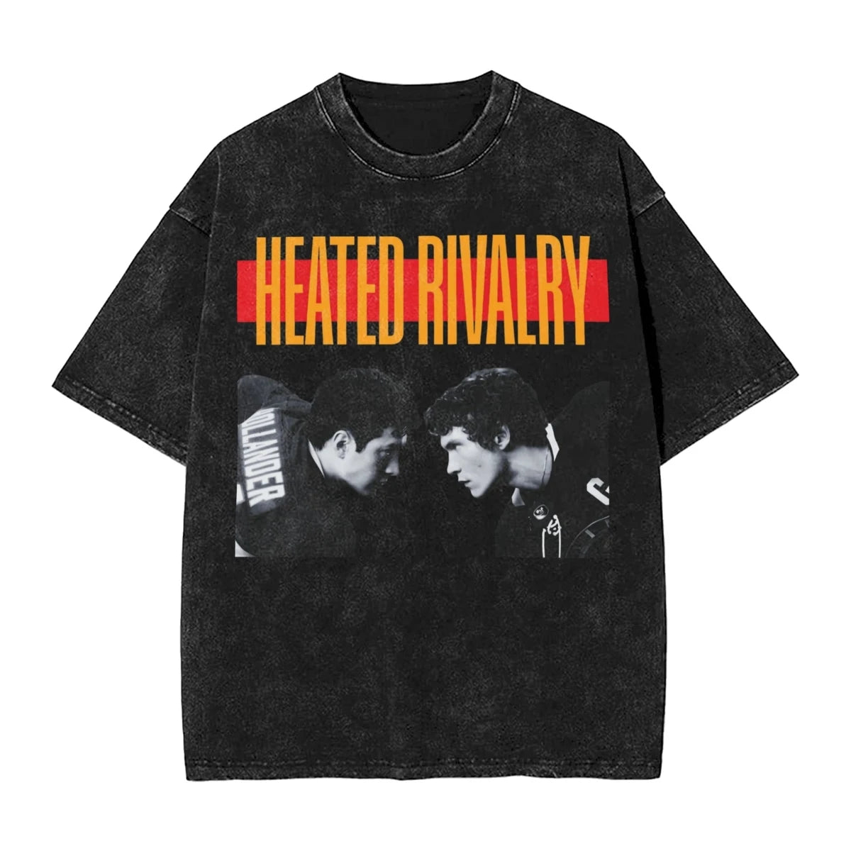 Heated Rivalry Graphic T-Shirt - Shane Hollander & Ilya Rozanov Tee | Book Merch