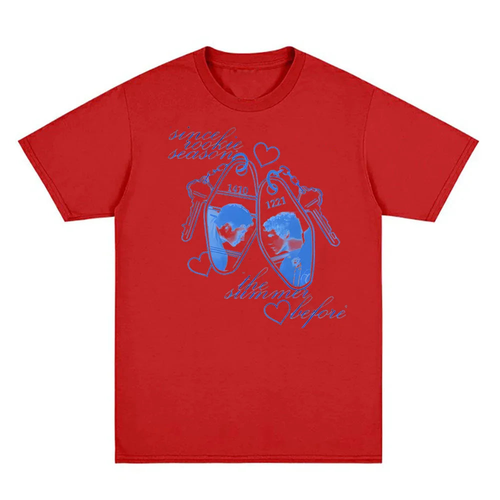 Heated Rivalry Key Tag T-Shirt | Book Merch Sports Romance TV Series Tees