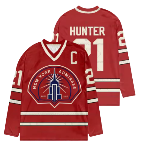 Heated Rivalry Hockey Jersey Long Sleeve - Rozanov Hollander Hunter