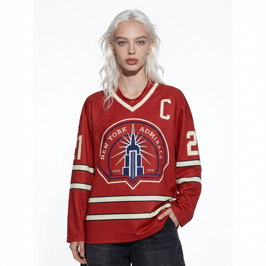 Heated Rivalry Hockey Jersey Long Sleeve - Rozanov Hollander Hunter