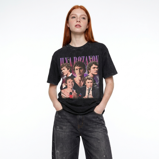 Heated Rivalry Graphic T-Shirt - Shane Hollander & Ilya Rozanov Tee | Book Merch