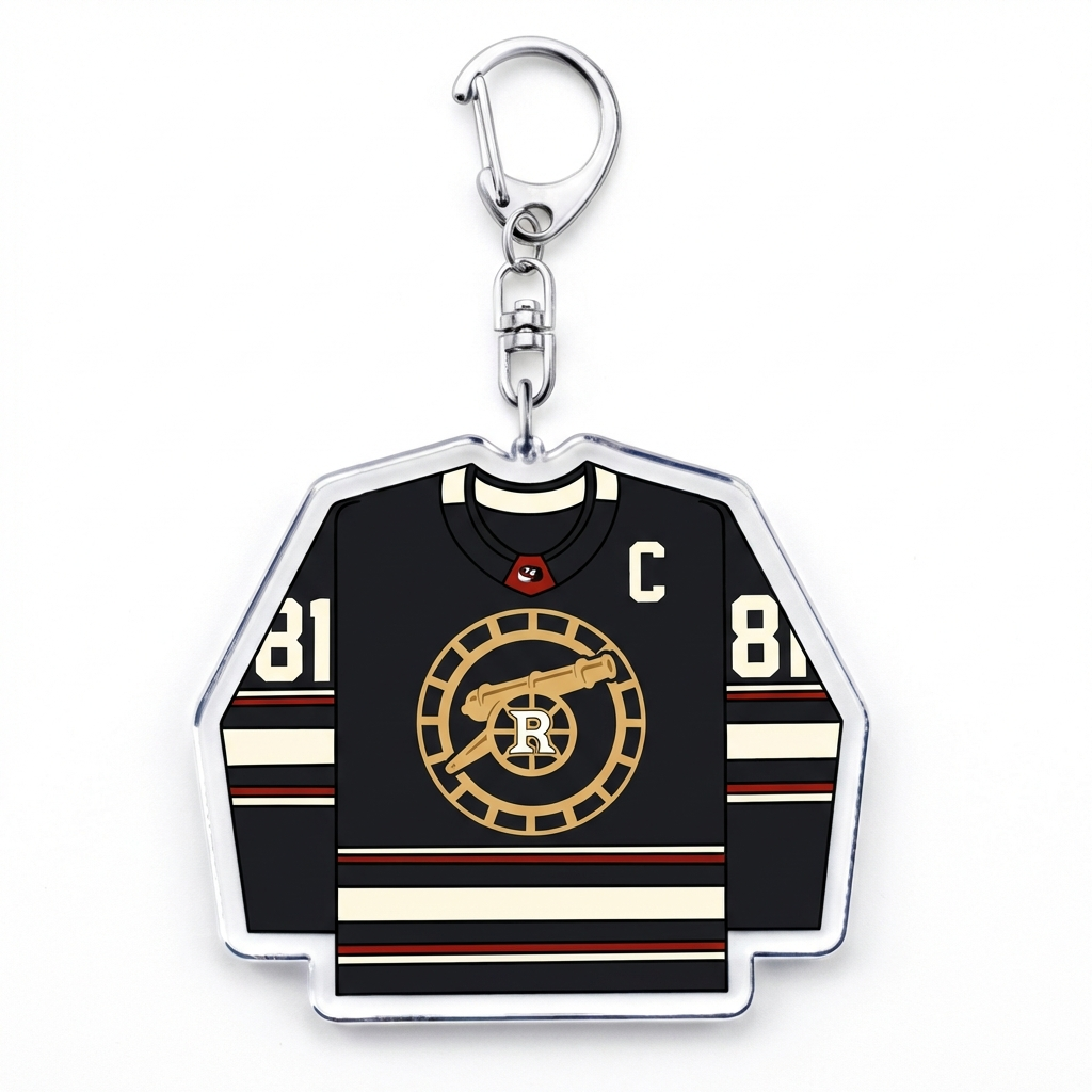 Heated Rivalry Keychain - Mini Jersey Keyrings | Rozanov Hollander 24