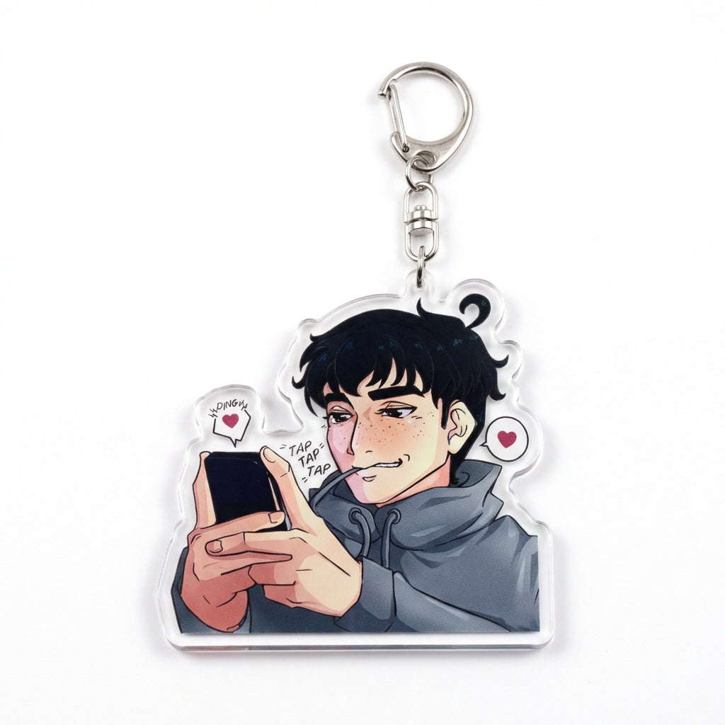 Heated Rivalry Keychain - Mini Keyrings | Cottage