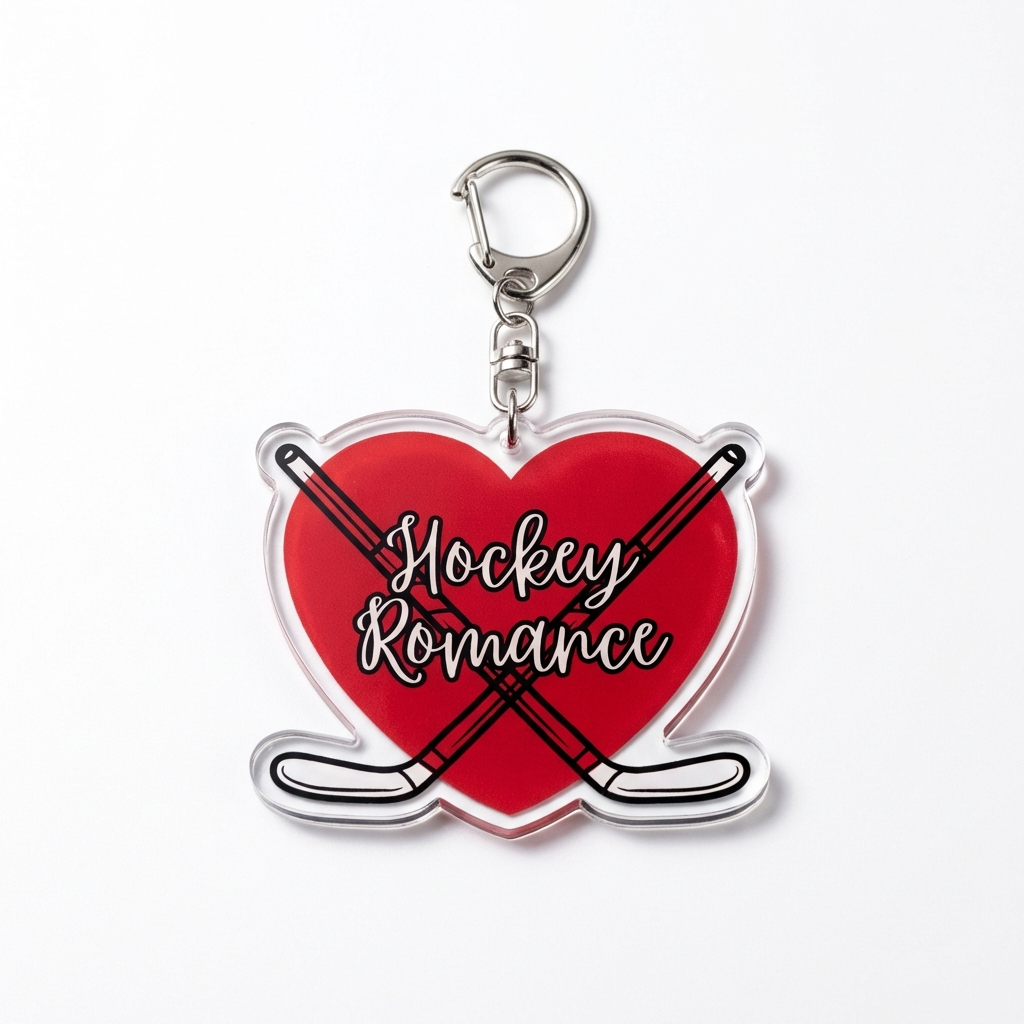 Heated Rivalry Keychain - Mini Keyrings | Heart