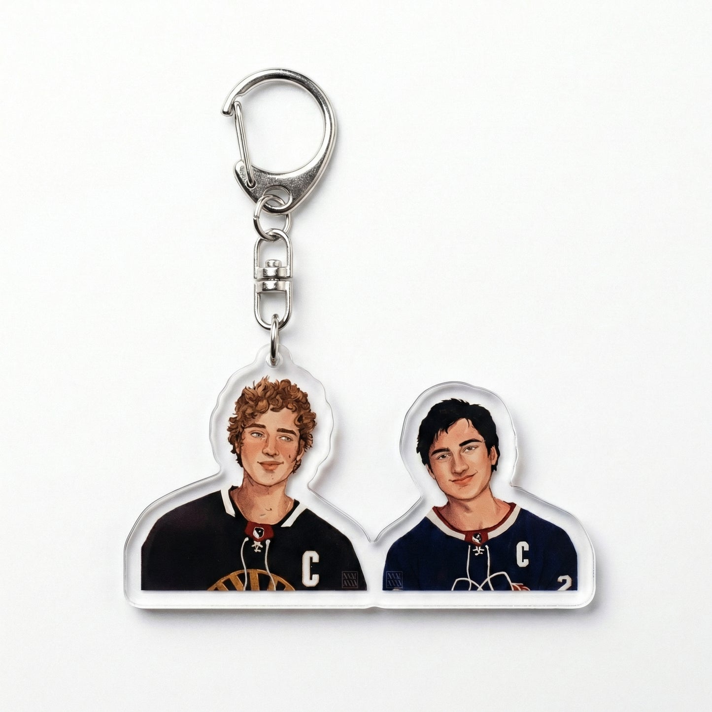 Heated Rivalry Keychain - Mini Keyrings | Cottage