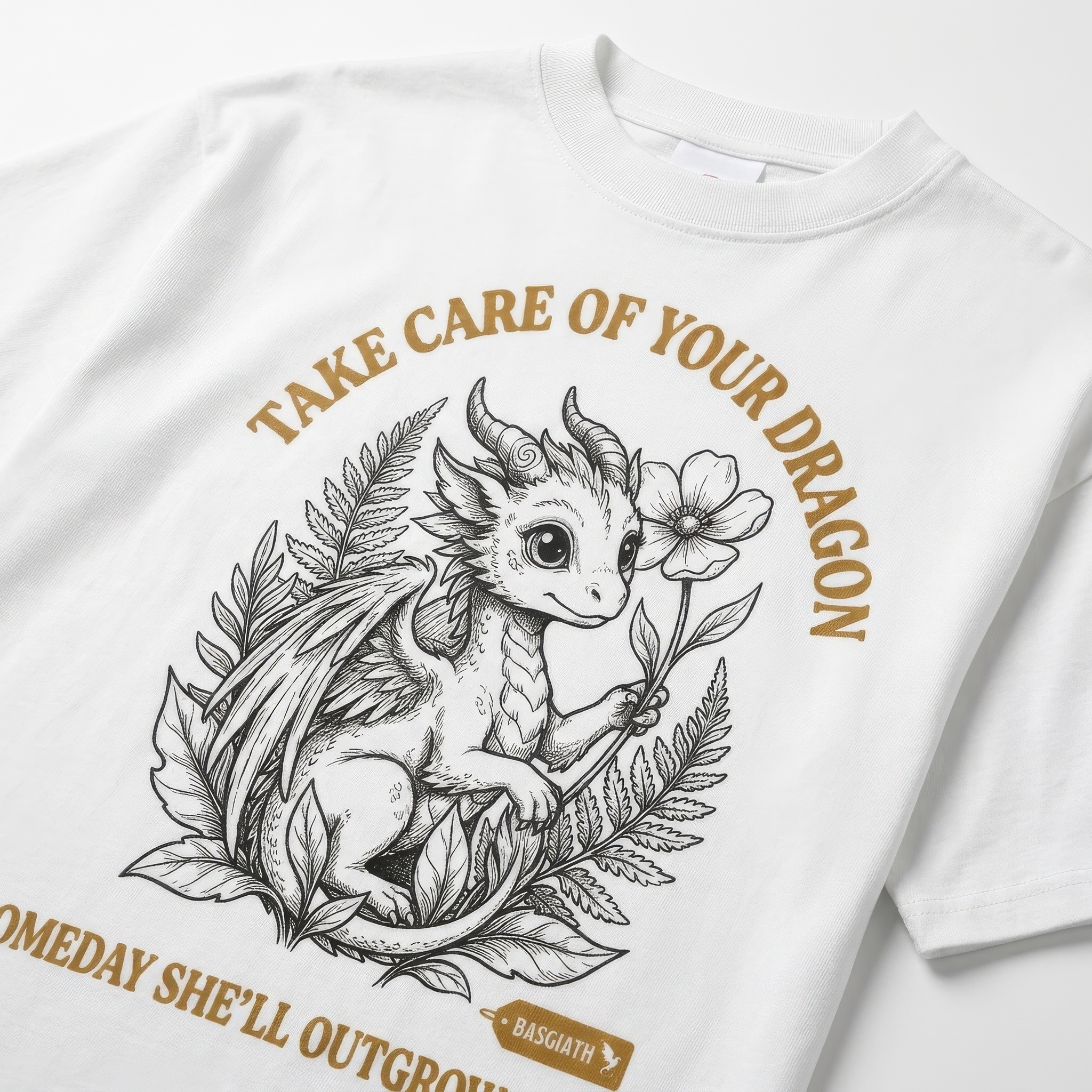 Take Care of Your Dragon Oversized Tee | Fourth Wing