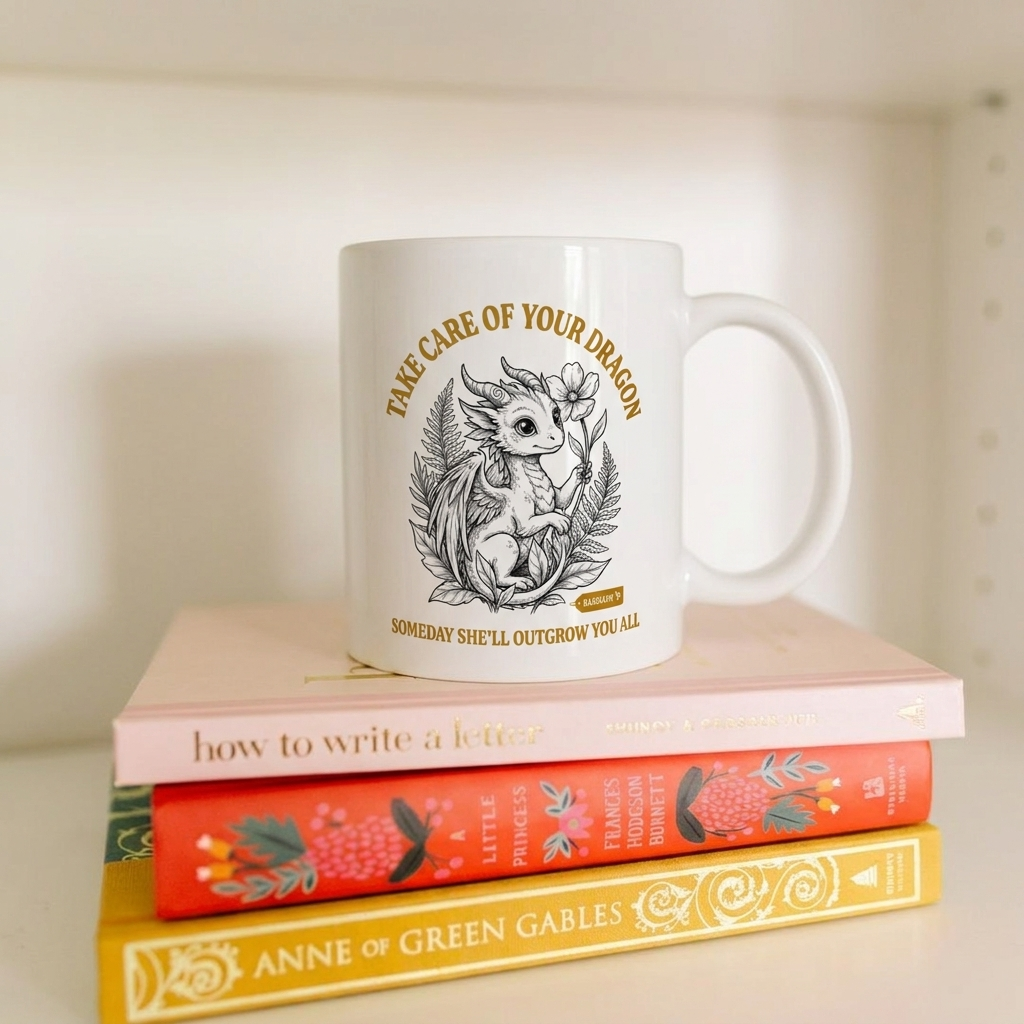 Take Care of Your Dragon Mug | Fourth Wing