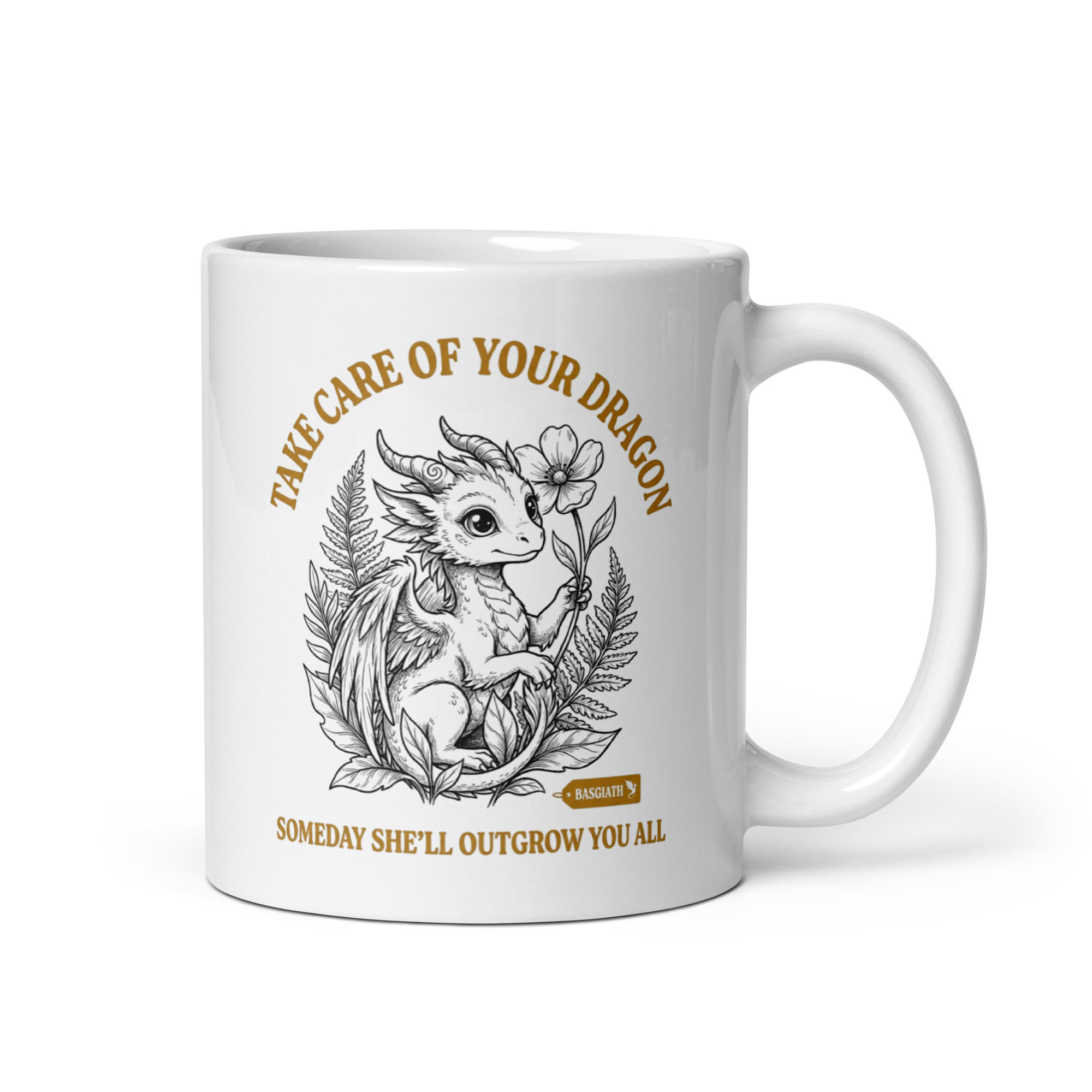 Take Care of Your Dragon Mug | Fourth Wing